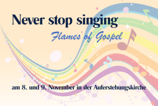 Regenbogen mit Noten
