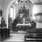 Innenansicht der damals kath. Kirche (Foto 1949)