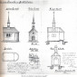 Pläne von Gustav Haeberle zu einer kleinen Kapelle. Erweiterung 