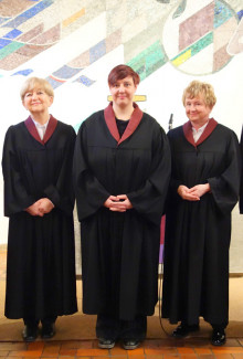  Von links: Hannelore Tuchscherer, Daniela Thomann, Lydia Kirsch