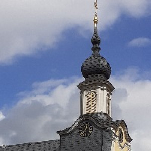 Turmausschnitt der Elisabethenkirche2021